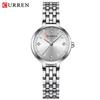 CURREN 9106 Women's Waterproof Quartz Watch with Steel Band