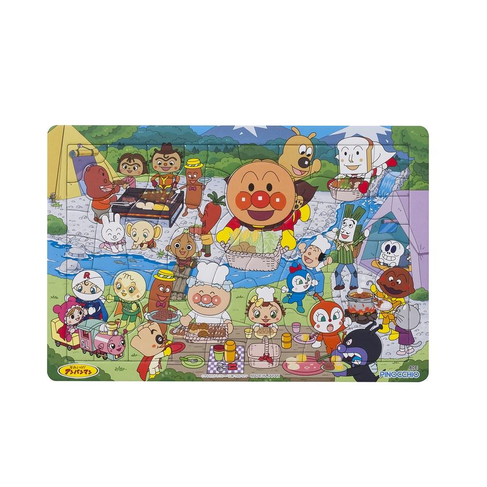 Agatsuma Anpanman Genius Brain First Puzzle 80 Pieces Camping Barbecue