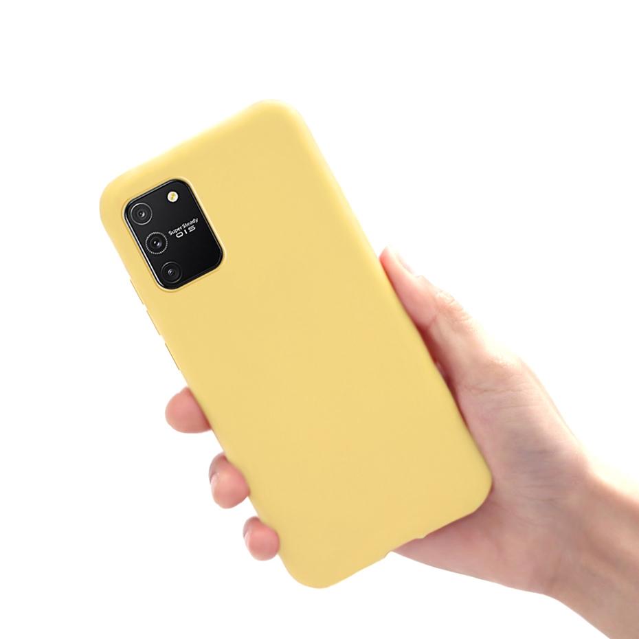 

Case For Samsung Galaxy S10 Lite Case Samsung Note 10 Lite Cover Luxury Soft Silicone Back Cover For Samsung S10 Lite Phone Case Samsung Note 10 Lite жёлтый