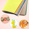10Pcs Soft Felt Fabric Sheet Assorted Color Patchwork Sewing DIY Craft Squares Nonwoven 1mm Thick Handmade Fabric Weaving