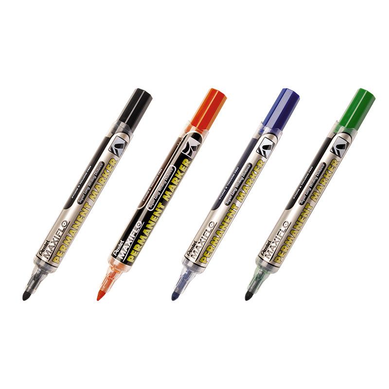 Pentel Japan Push-Type Waterproof Oil-Based Marker with Round Tip - NLF50