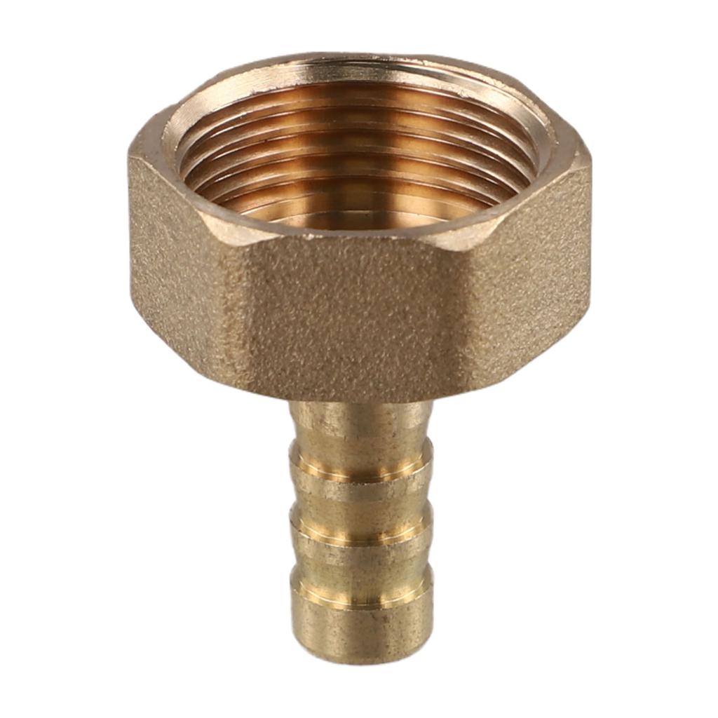 Sturdy Brass Barb Female Thread Connector Tail Pipe Hose Fitting 3/4 Inch