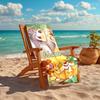 Personalized customized proof beach towel with The Jungle Book pattern - soft, absorbent,quick-drying,perfect swimming,camping&bathing