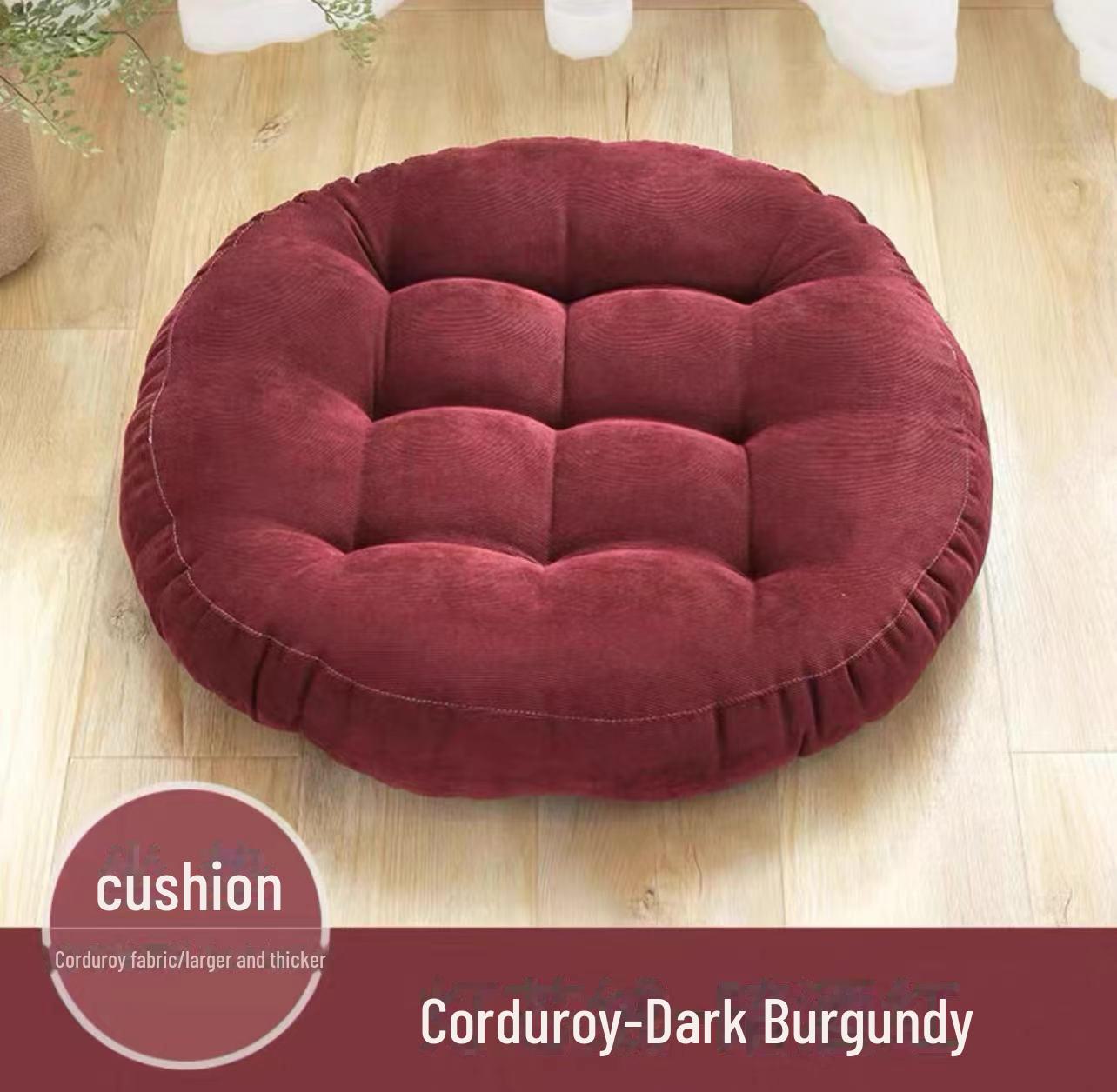 Эргономичная подушка для стула-татами для офиса и гостиной Large Round 55cm Thick 10-12cm 2235₽