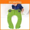 Customizable Folding Portable Owl Toilet Seat Cushion For Children Available In Green Frog Pink Frog And Blue Frog
