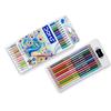 Doms Bi Colours 24 Shades Colour Pencils 12 Nos for Drawing Sketching School Art Bright Smooth Soft Lead Multicolor