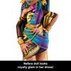 Includes Monster High Nefera De Nile Doll In a Royal Mummy Dress and Pet Scarab Plush Plush and 7 Accessories Including a and Purse, Laptop,