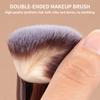 MAANGE 1 PZ Pennello Fondotinta a Doppia Estremità Pennello Contouring Sculpting Pennello Blush in Polvere Pennelli Trucco Strumenti Cosmetici Pennello Viso