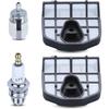 AUMEL Air Filter Kit Fit for Echo Chainsaw CS390 CS501 491S 390SX 501SX Replace 90174Y A226001090