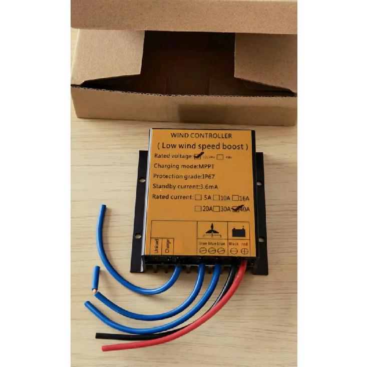 MPPT Wind Turbine Charge Controller 12V 24V AUTO 48V Water Proof Regulator For 100W-3000W Small Windmill Generator