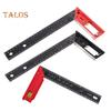 Woodworking Square Ruler High Precise Anti-drop Design Wide Application Multi-Function Angle Precision Square Woodworking Ruler