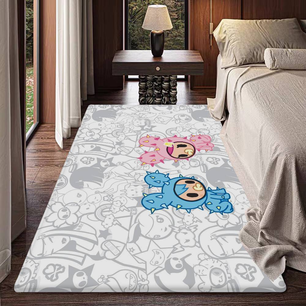 Japan T-TokidokiS Bathroom Mat Retro Multiple Choice Living Room Kitchen Rug Non-Slip Bedside Mats