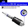 Self-Tightening Self-Locking Drill Chuck 1-13mm/1-16mm with Morse Taper Hole for Drill/Mill Machines