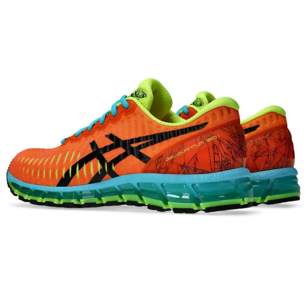 Asics Gel-Quantum 360 Comfortable Versatile Durable Low-Top Casual Running Shoes Unisex Sneaker Orange 1203A750-600