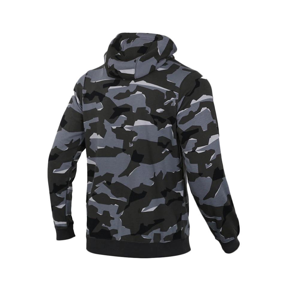 Nike Sportswear Club Full-Zip Hoodie Camo Grey AQ0597-065