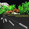 Stainless Steel Aquarium Fish Filter Filter Brush for   and Algae Removal 5pcs