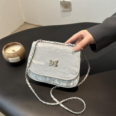Fashion Butterfly Chain Bag Women'S Niche Design Shoulder Messenger Bag Versatile Internet Celebrity Mini Lipstick Bag