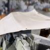 Silicone Glass Welding made of 600 silica heat resistant to durable brass grommets along 81cm x Weldas® LAVAshield® Blanket, 50-1833, g/m2 fabric,