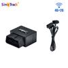SinoTrack 4G Mini OBD II GPS Tracker ST-902L Built-in Battery 16PIN Car Vehicle Real-Time Tracking Device Online Software