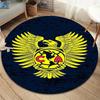 Club America Round Area Rug,Carpet Rug for Living Room Bedroom Sofa Playroom Decor,Non-slip Floor Mat