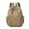 Ultra-leichter Damen-Nylon-Rucksack im koreanischen Stil - Großes Fassungsvermögen, Vielseitig, Einfarbige Ausführung für den täglichen Weg
