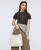 Studio Saera Feminine Quilted 2-Way Chain Shoulder Bag H24H1023 Ivory