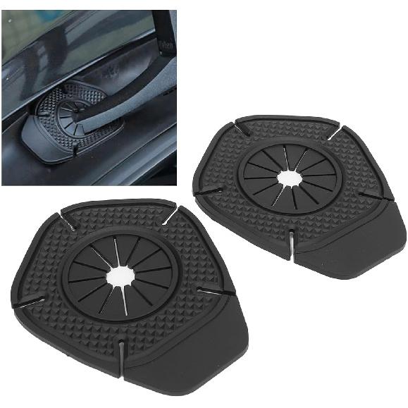 Universal 2 Piece Silicone Car Wiper Hole Protector Covers - Windshield Wiper Arm Under Guard - Fit for All Cars