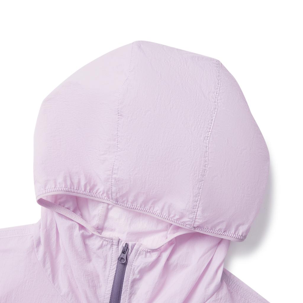 Li Ning Comprehensive Training Series Ice Silk Cool Comfort Sports Windproof Sun Protection Jacket Women Jacket Twilight-Purple AFDV428-5