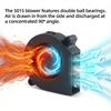 50x50x15mm Low Noise 3D Printer Hotend Cooling Fan Heat Dissipation Installation Accessories for P1P/P1S 3D Printer