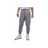 Jordan Mid-Rise Joggers with Solid Color and Drawstring Men Bottoms Gray FQ7762-091
