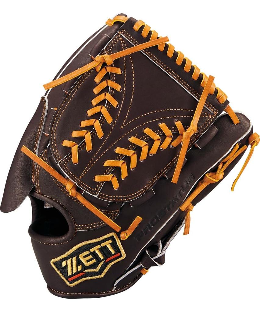 ZETT Pro Status Pastel Size BRGB30271G Pitcher's Glove, B/Black (3219), 5,