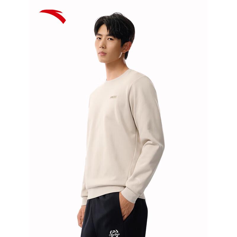 Anta Men's Thermal Fleece Pullover Sweatshirt