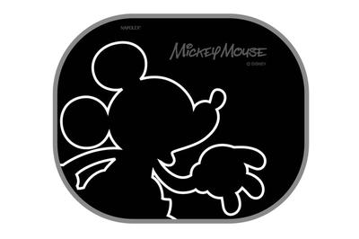 Napolex Car Sunshades Mickey Pack of with 4 Suction Folds Easy X NAPOLEX (Disney Mouse), 2, Cups, Compactly, Installation, 44.5 36.5 Cm, WD-338