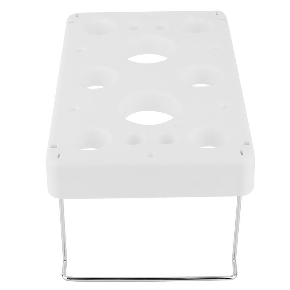 12 Holes Piping Bag Stand Stainless Steel Piping Bag Shelf Piping Bag Holder Kitchen Storage
