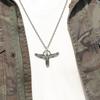 Ali Sottili Individualiste Creative per Coppia (per uomini e donne) Collana Pendente di Piccole Dimensioni Catena per Maglione