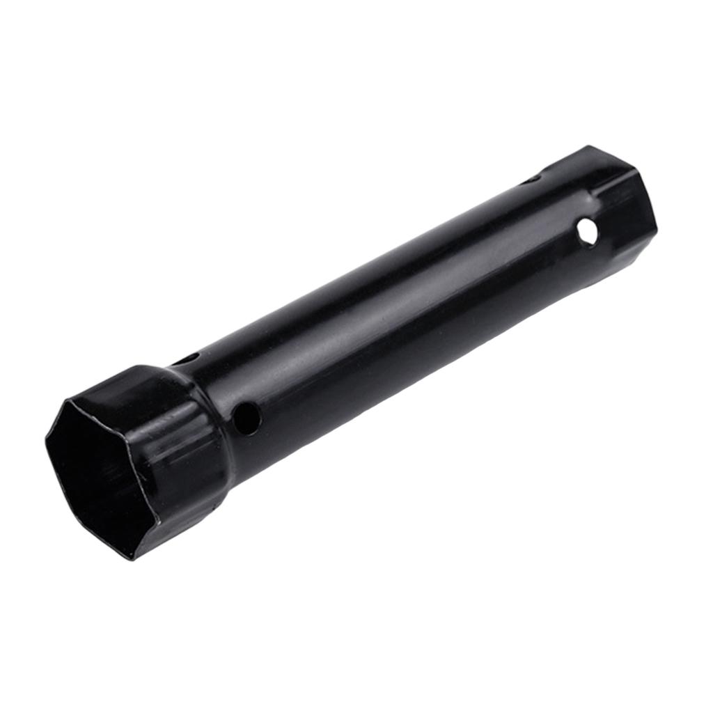 204mm Tubular Box Wrench M34-40 Dual Socket Wrench Carbon Steel Tool for Plumbing and Home Repairs Tap Tool Basin Wrench
