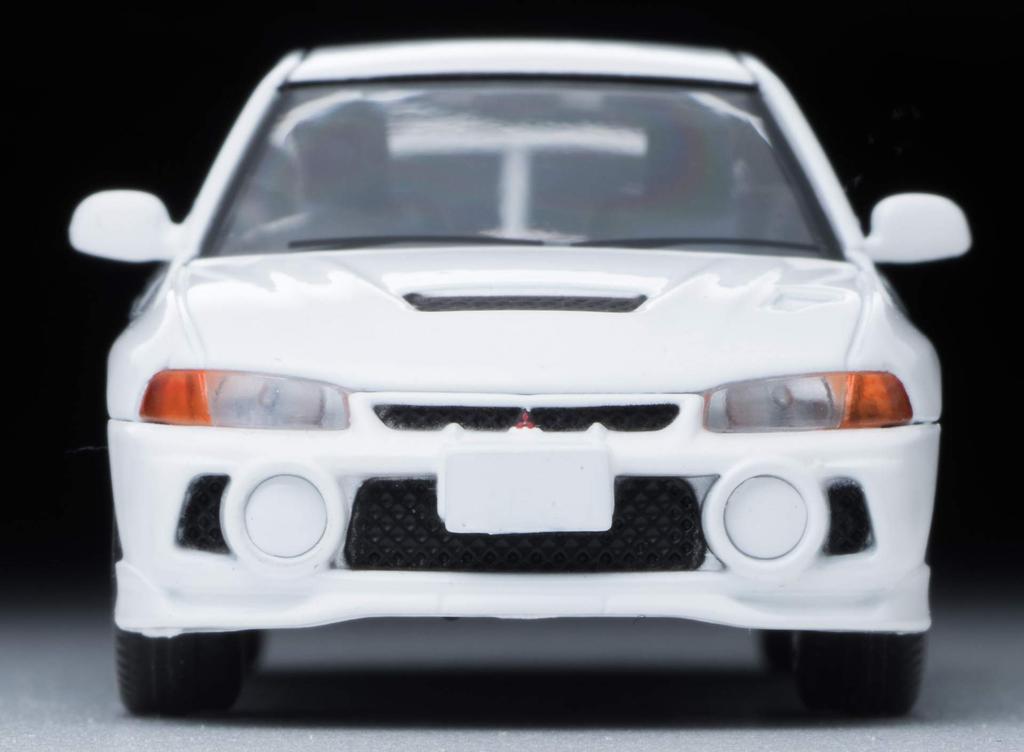 Tomica Limited Vintage Neo Scale Mitsubishi Lancer RS Evolution IV 1996 Finished Model 1/64 LV-N186c (White, Model) -