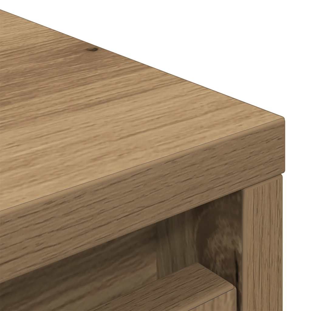 Shoe Cabinet Artisan Oak 29.5 x 34 x 76 cm Particleboard