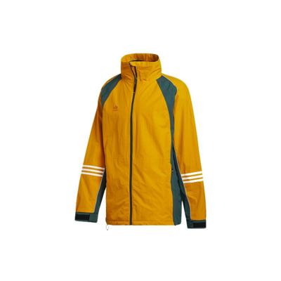 Originals Long Sleeve Stand Collar Sports Jacket Men Jacket Yellow FJ7489