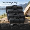 Large Moving Storage Tool Bag Black Canvas Canopy Pole Bag Tent Storage Bag  Outdoor Supplies