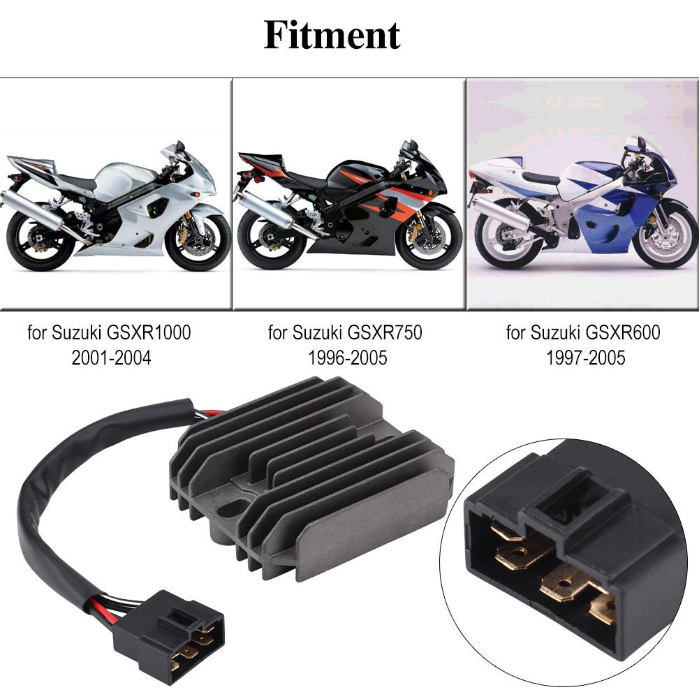 Motorcycle Voltage Regulator Rectifier for Suzuki GSXR600 97 05 GSXR750 96 05 GSXR1000 01 04