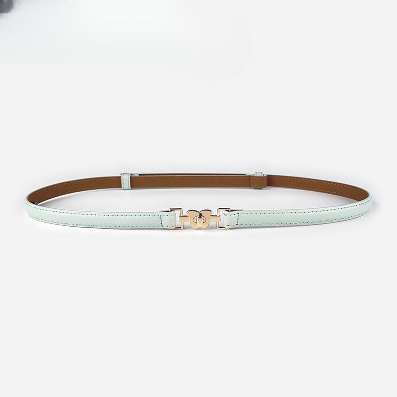 

Женский тонкий ремень без отверстий и универсальный, высокого класса, для платья-костюма со свитером, женский ремень 60-90cm