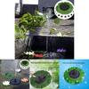 Lotus Leaf Style Solar Fountain For Garden Pond Water Feature With Floating Design