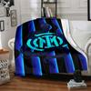Coperte con Logo Snake Inter Milan in Flanella Stampata Traspiranti Calde Plaid per Casa Ufficio Copriletti 0708a92