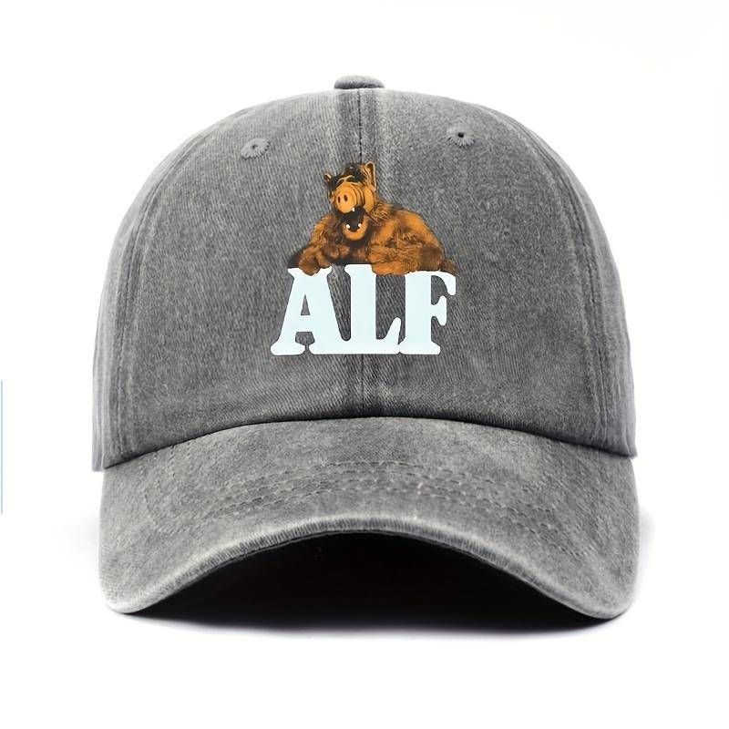 

ALF Logo Baseball Cap Lightweight Adjustable Polyester Casual Style Hand Washable Ideal FatherS Day Gift One Size