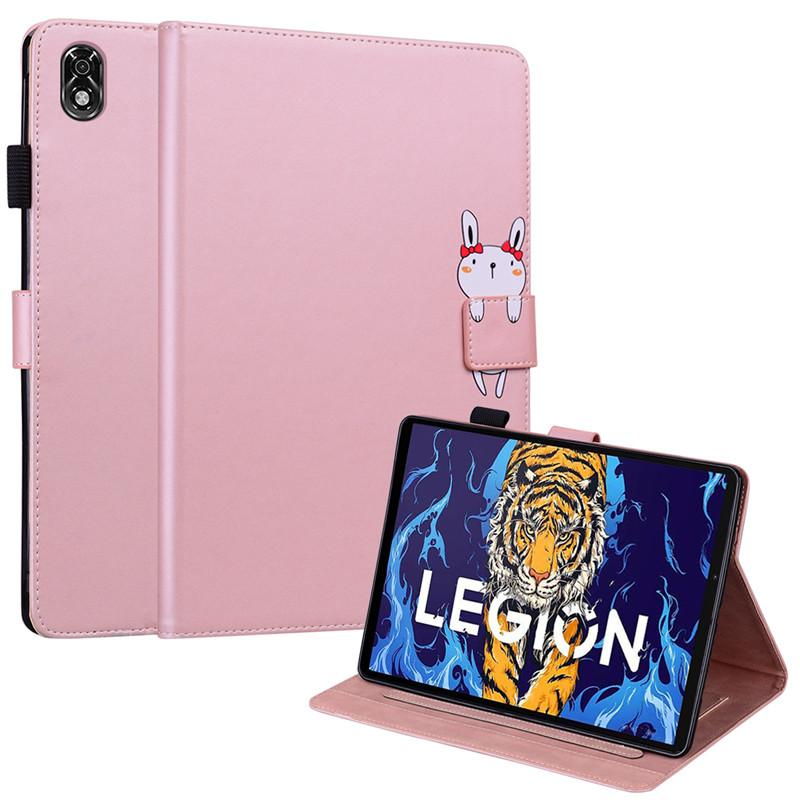 Tablet Case Tablet Case for Legion Y700 Case Cute Cat Panda Painted Soft TPU Magnetic Shell for Lenovo Legion Y700 2023 2022 8.8 Inch Cover