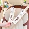Miffy Miffy Cute Cartoon Car Supplies Rabbit Car Anti-Strangulation Neck Protective Cover Car Safety Belt Shoulder Pad Cover