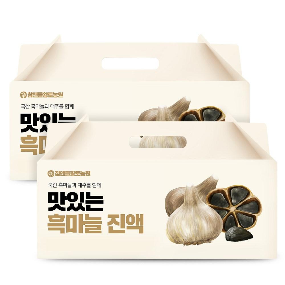 Cham & Deul Hwangto Farm Delicious Black Garlic Extract 70ml 60 pcs