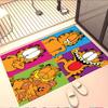 Garfield Print Rug, Washable Floor Carpet, For Entryway Dorm Laundry Room Office Study, Home Decor Birthday Christmas Gift