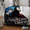 1pc The Vampire Diaries1 Blanket, Gift, for Men and Women, Soft Blanket, Good for Sofa Bed Couch Travel, Lightweight Flannel Blanket